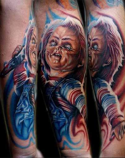 chucky tattoo