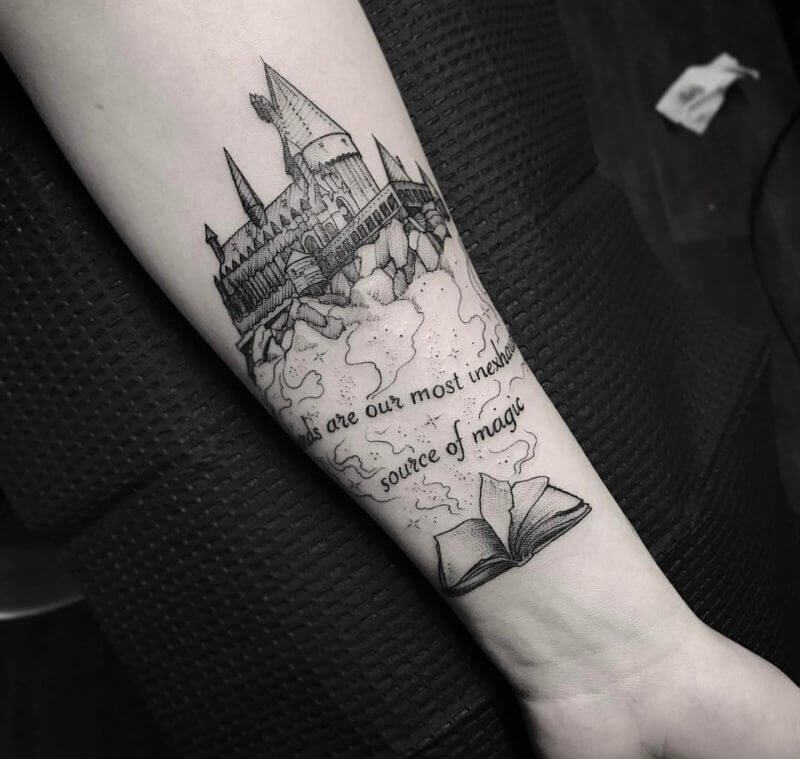 Harry Potter Tattoo Carter ihearttattoo columbus oh